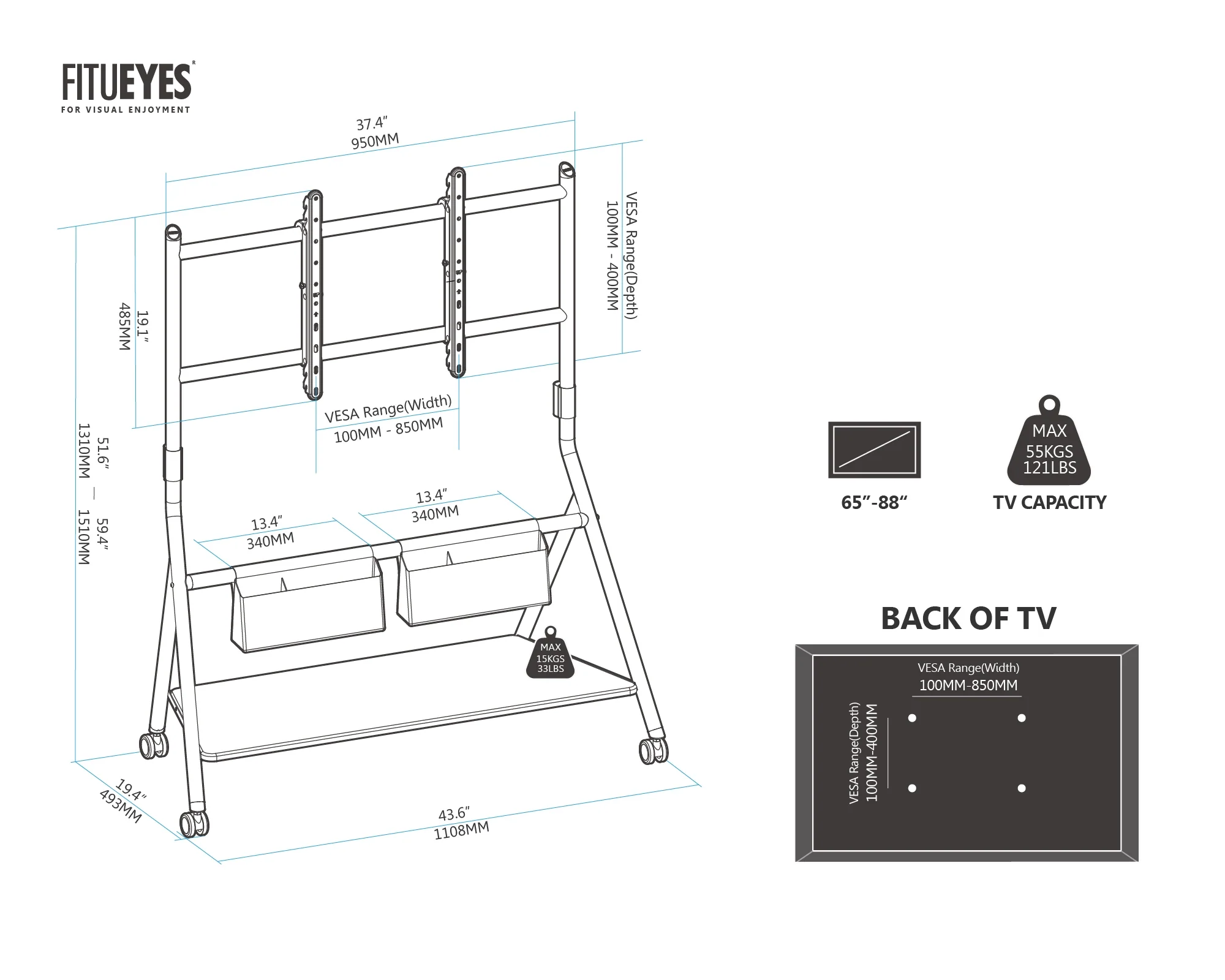 Collector TC88 TV Stand - Image 17