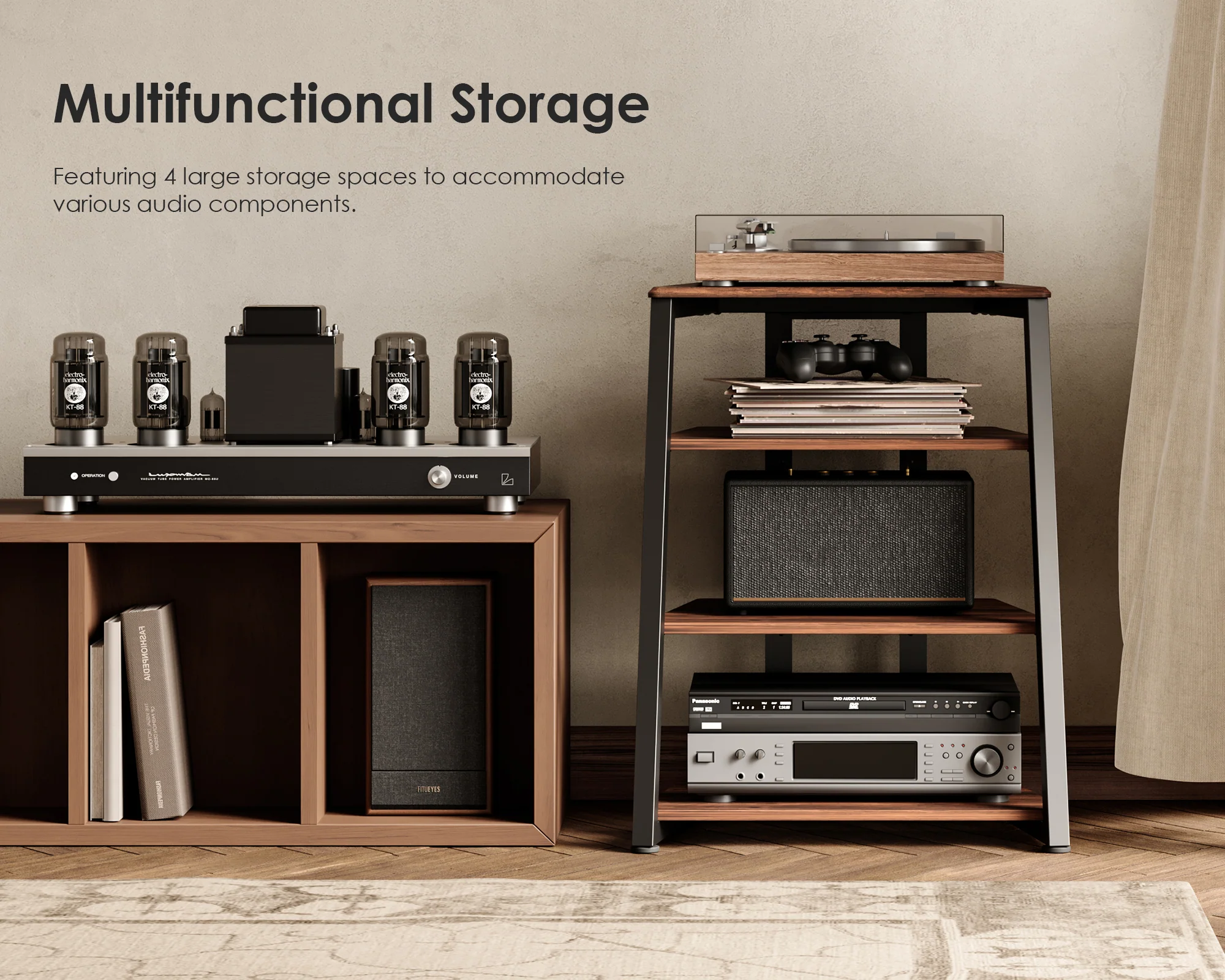 Eiffel AS07 Record Player Stand - Image 6