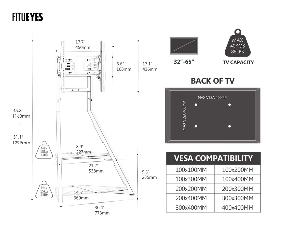 Eiffel FT65 TV Stand - Image 34