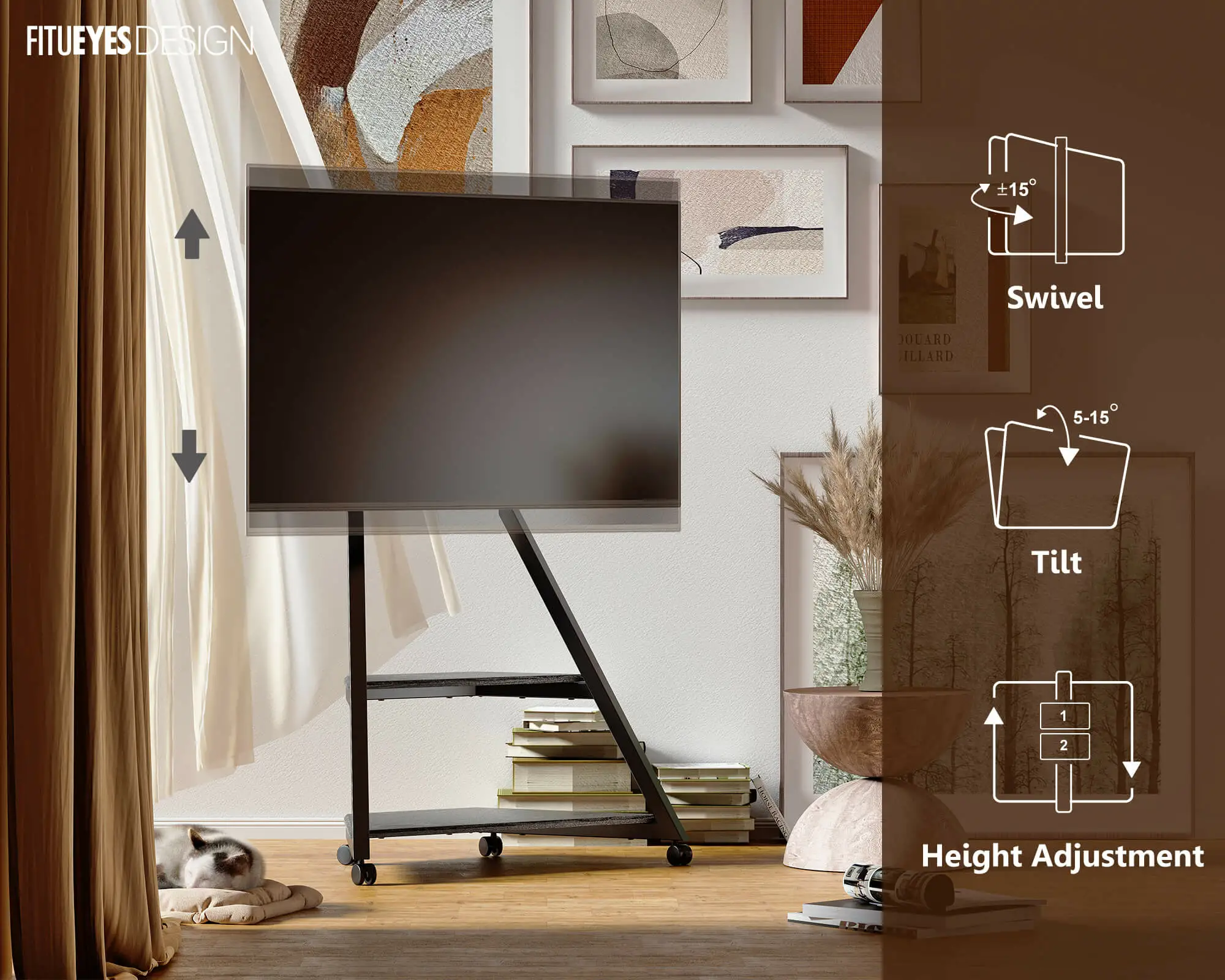 Eiffel Series Collection TV Stand - Image 46