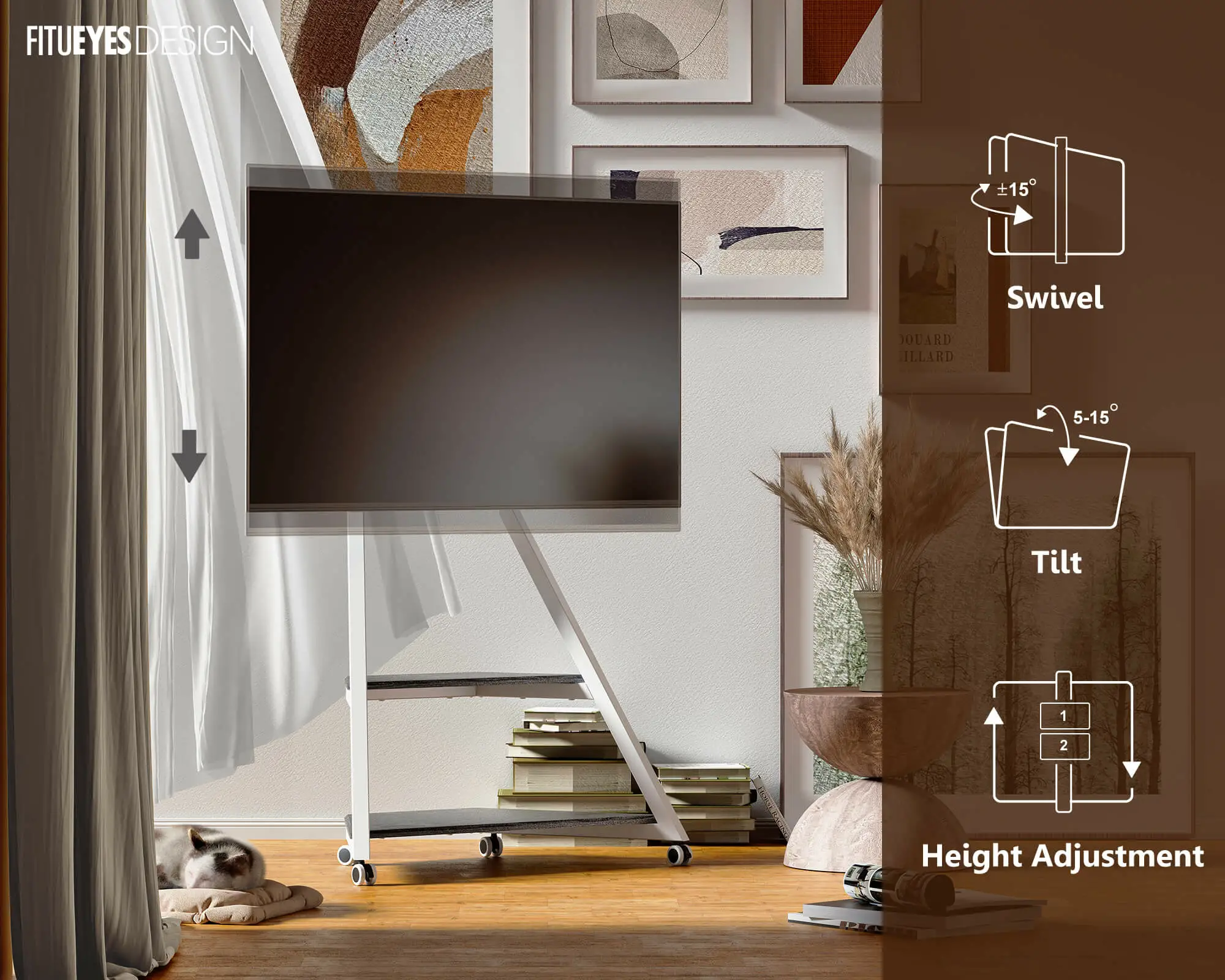 Eiffel Series Collection TV Stand - Image 55