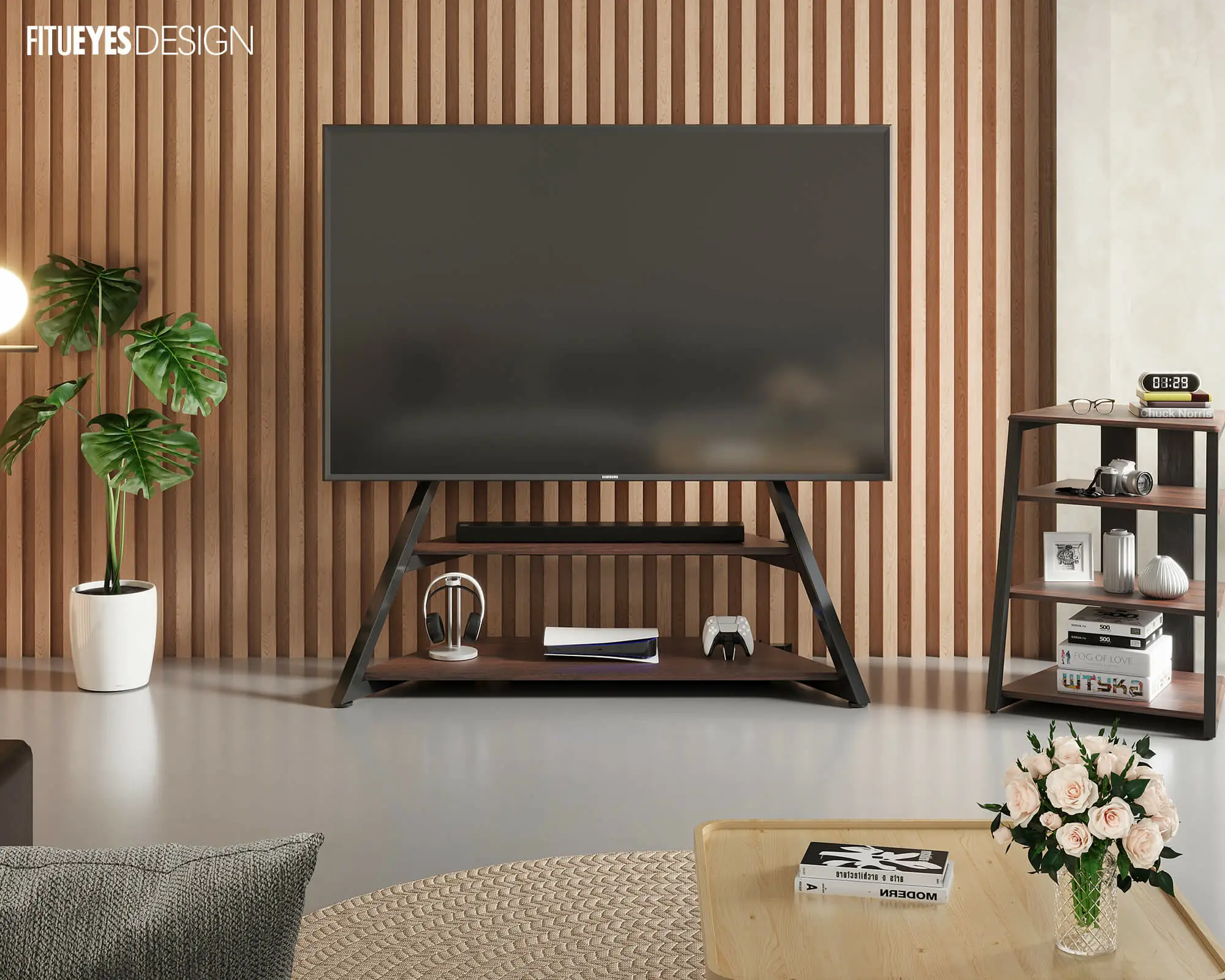 Eiffel Series Collection TV Stand - Image 61