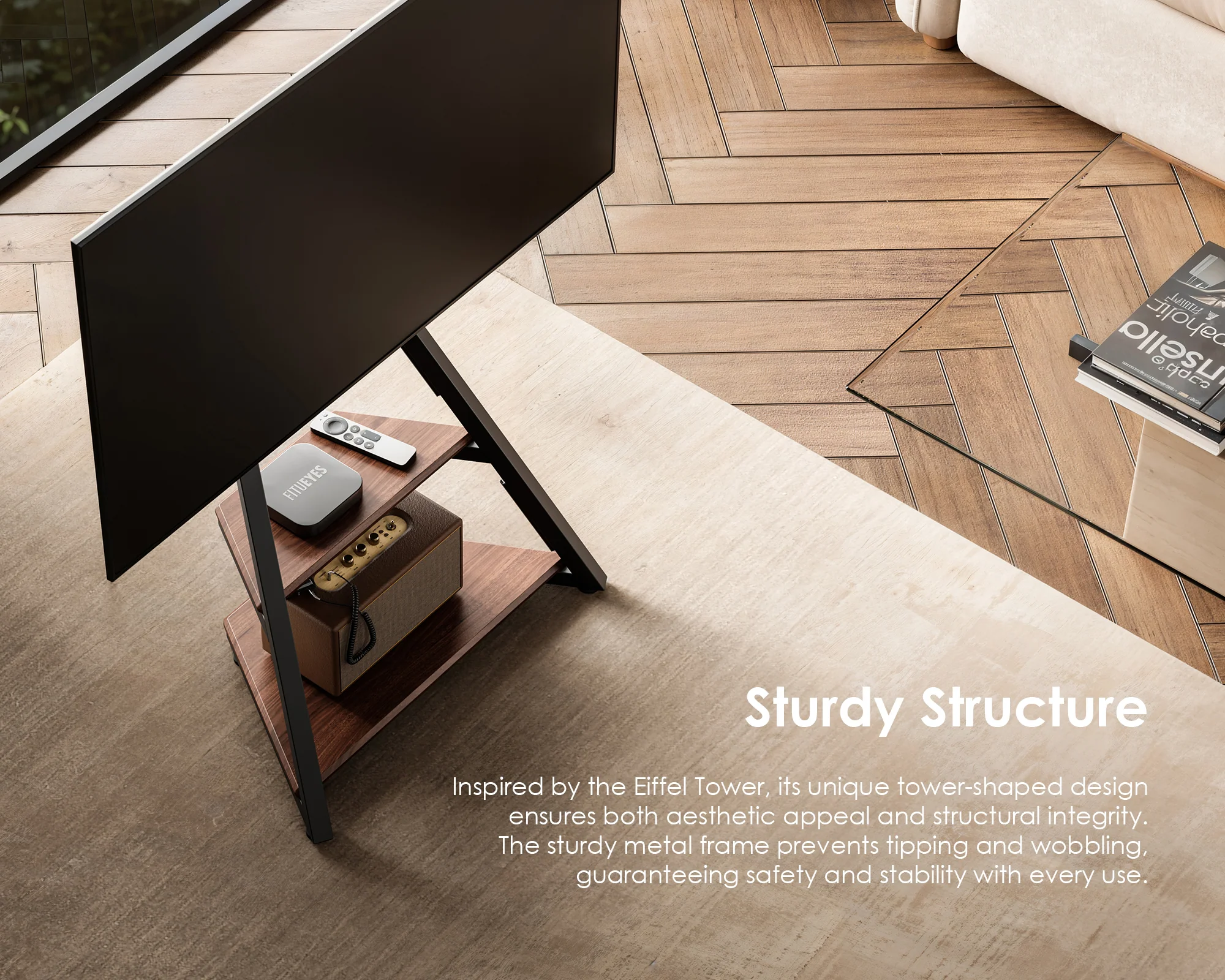 Eiffel FT65 TV Stand - Image 6