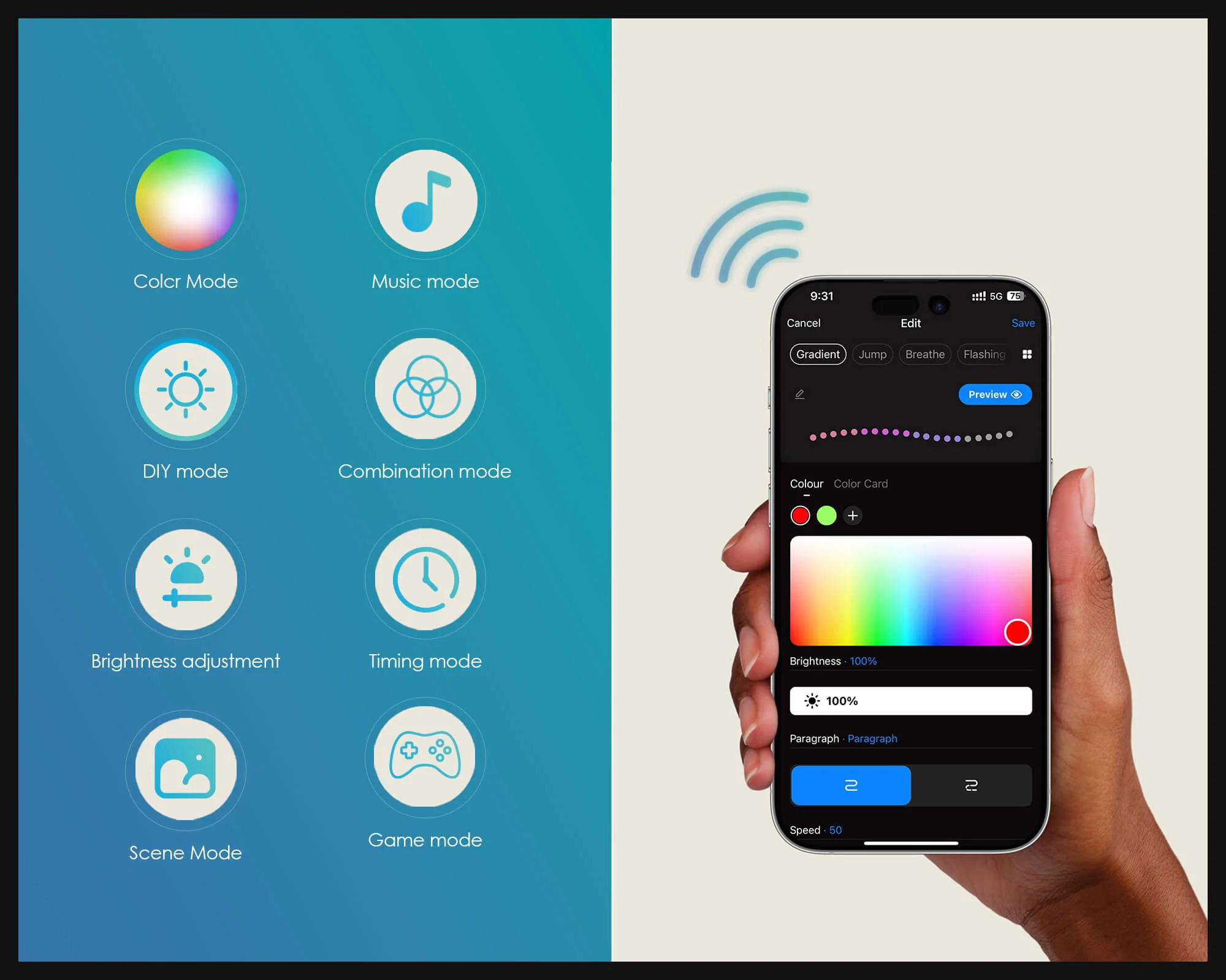 Eiffel TV Smart Lights E4 - Image 5