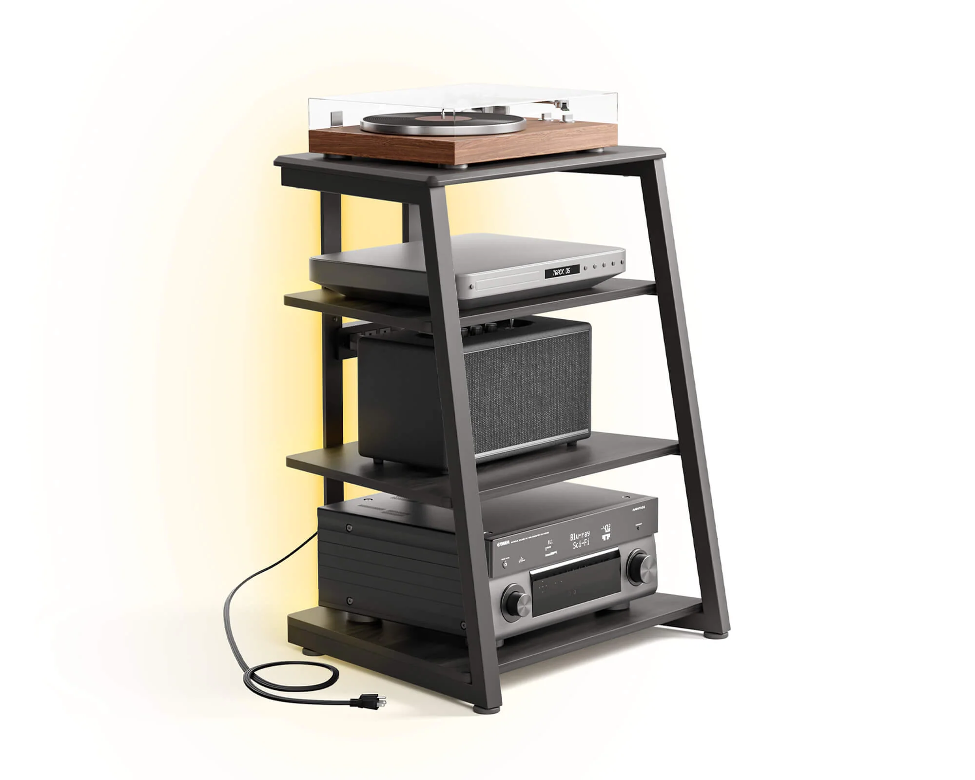 Eiffel V2 AS07 LED Record Player Stand - Image 10