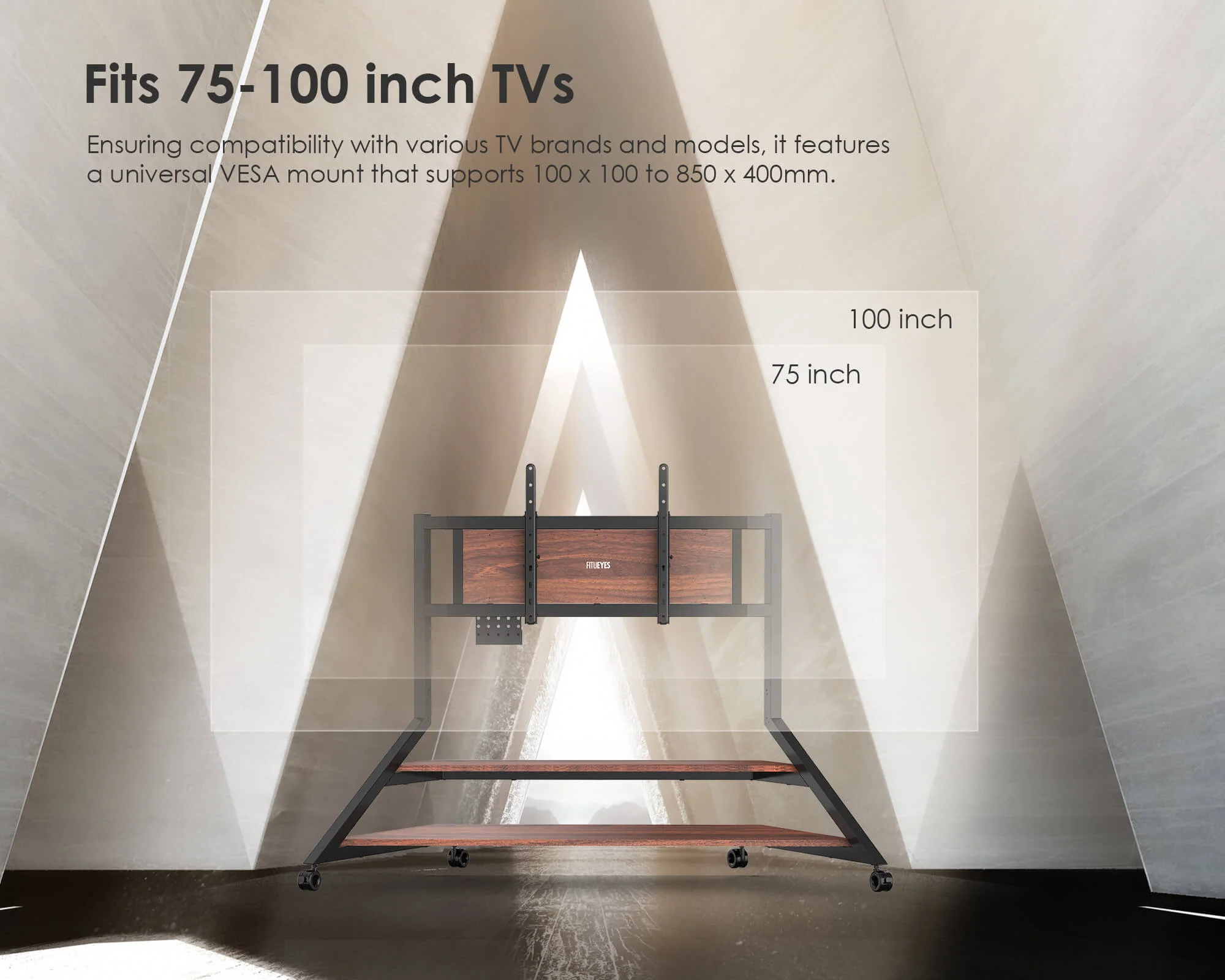 Eiffel V2 FT100 TV Stand - Image 5