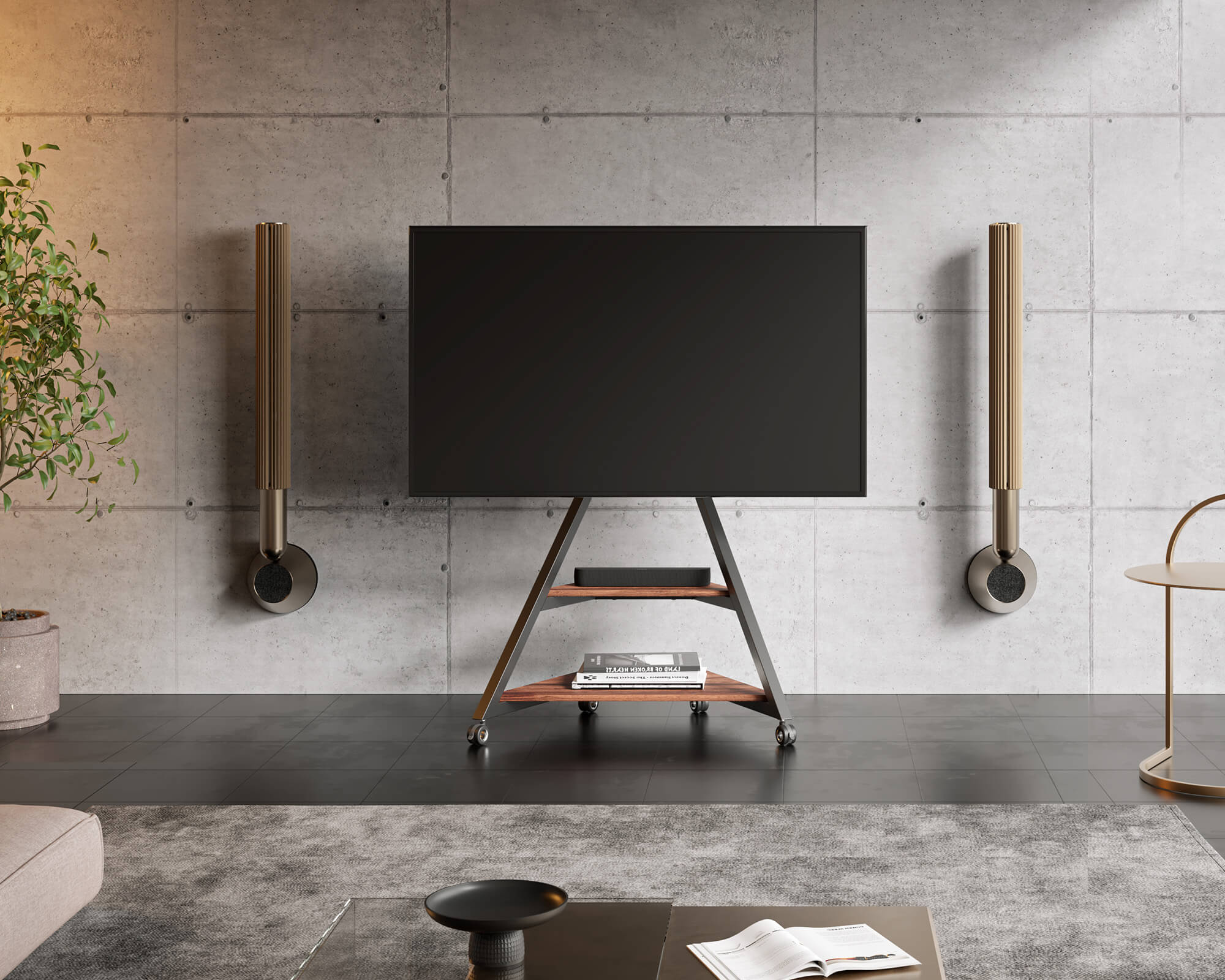 Eiffel V2 FT88 TV Stand - Image 3