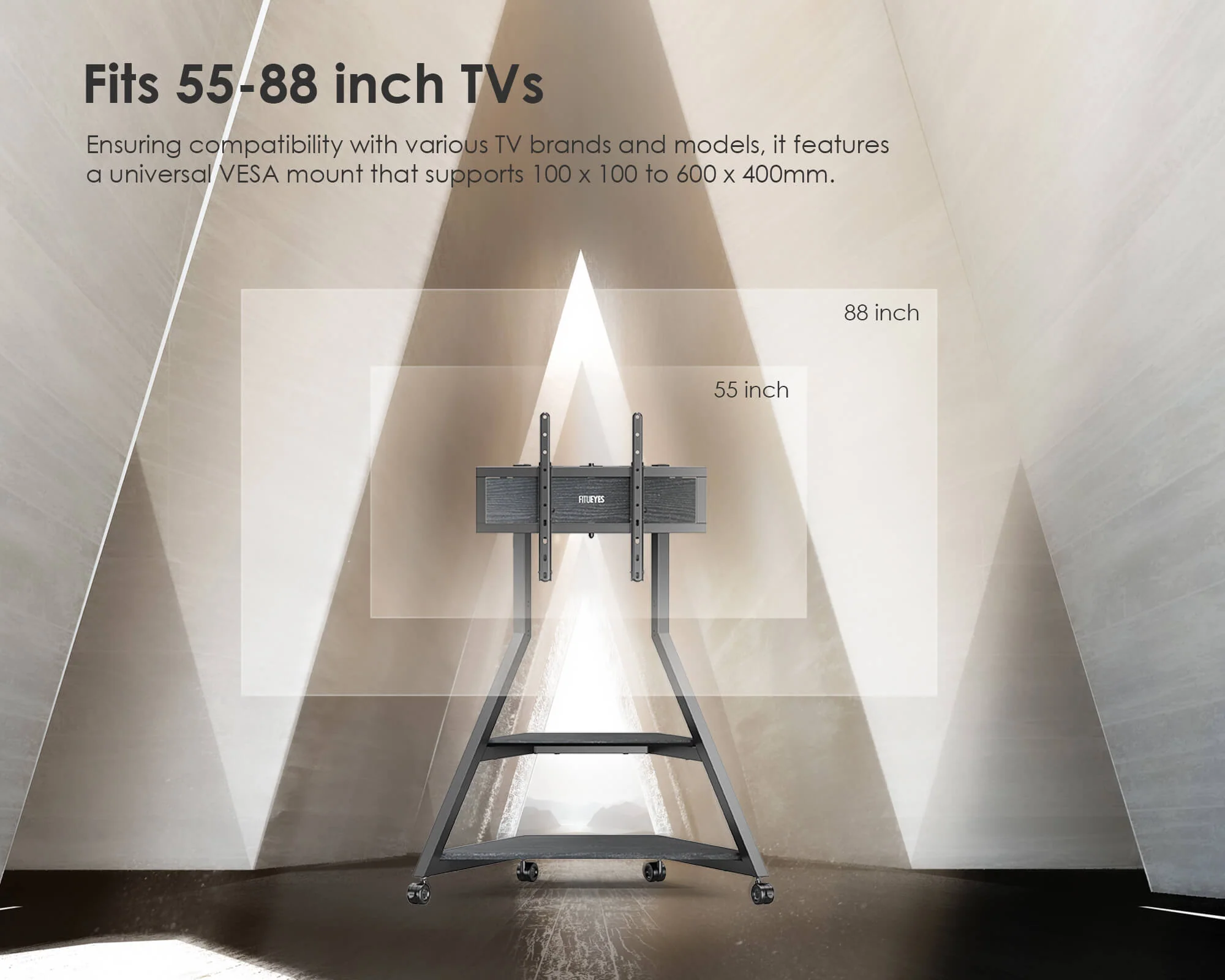 Eiffel V2 FT88 TV Stand - Image 15